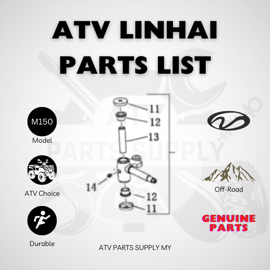 ATV Linhai M150 | Drum Knuckle Bushing | Pivot Shaft Bushing | Original Linhai Parts