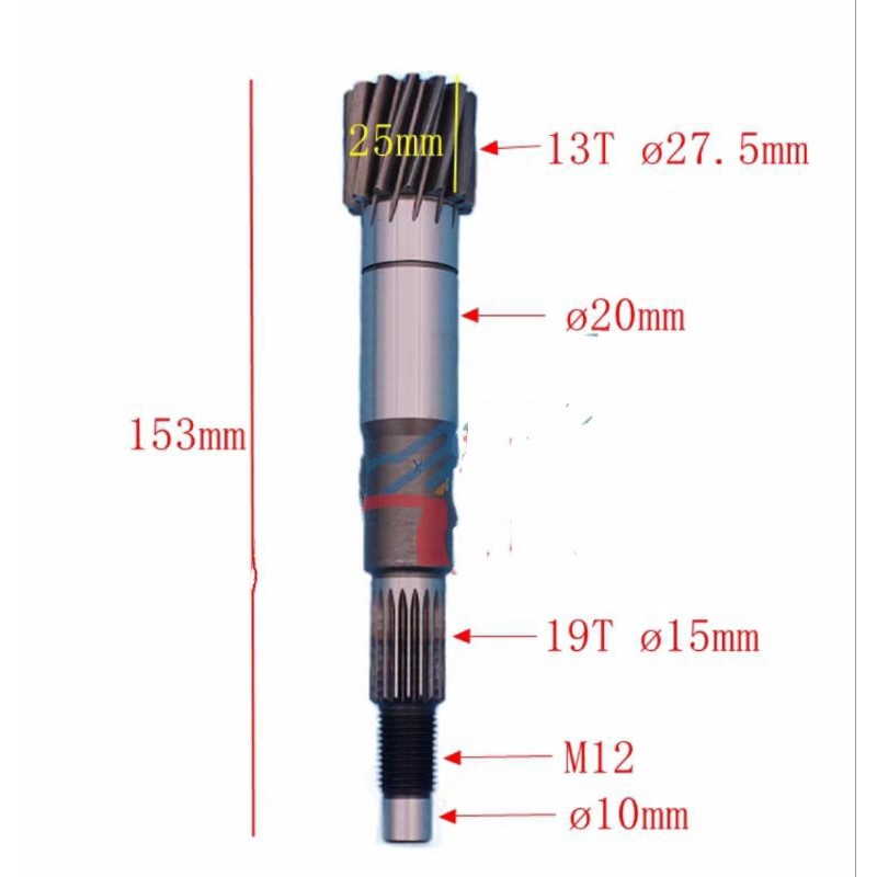 Ready Stock π ATV 150CC & 200CC | Gear Box | Gear Shaft | Output Shaft | Reverse Shaft