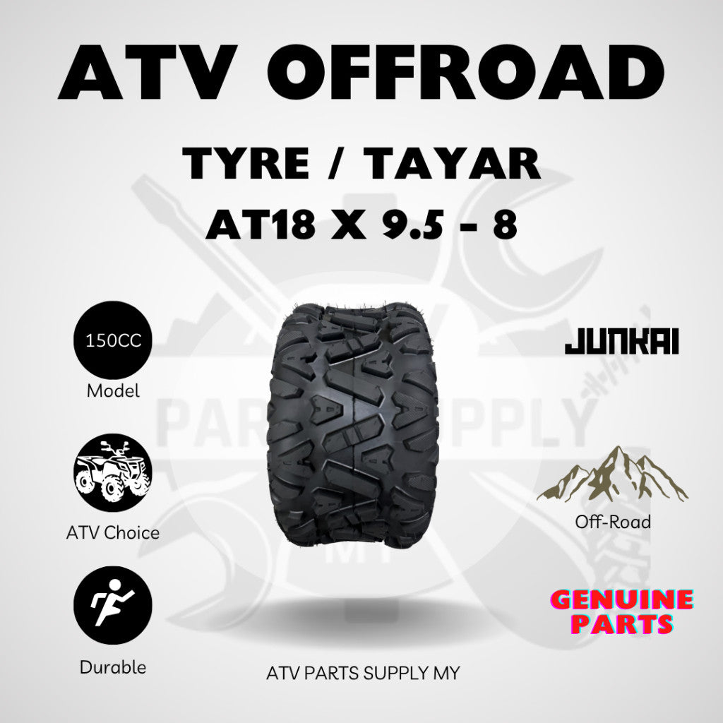 ATV Tyre / Tayar 8 Inch for 110cc \ 125cc \ 150cc | 19x7-8 | 18x9.5-8 | Ready Stock π