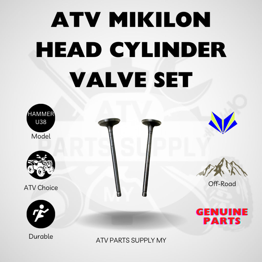 ATV Mikilon Hammer 200 | U38 | Valve Set | Head Cylinder | Ready Stock