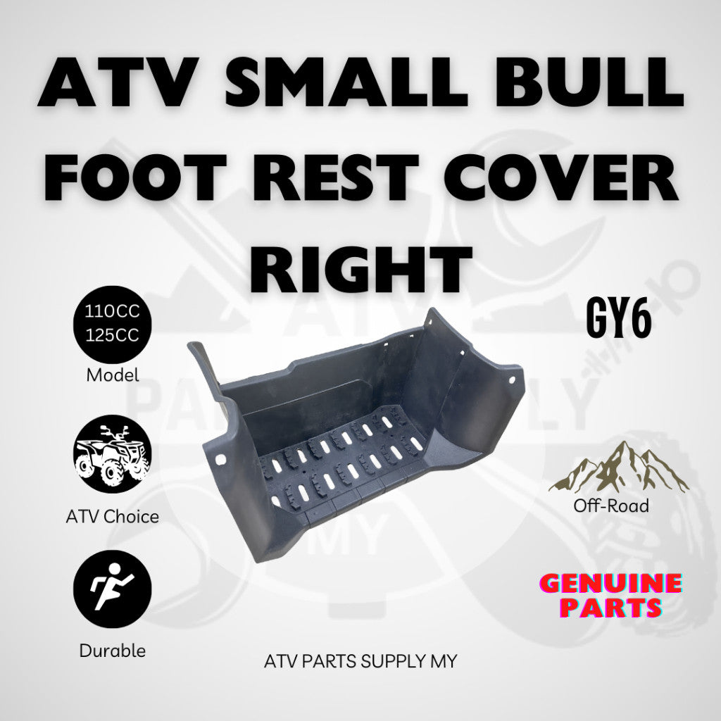 ATV GY6 Small Bull | Foot Rest Cover | Foot Pedal | 110CC | 125CC