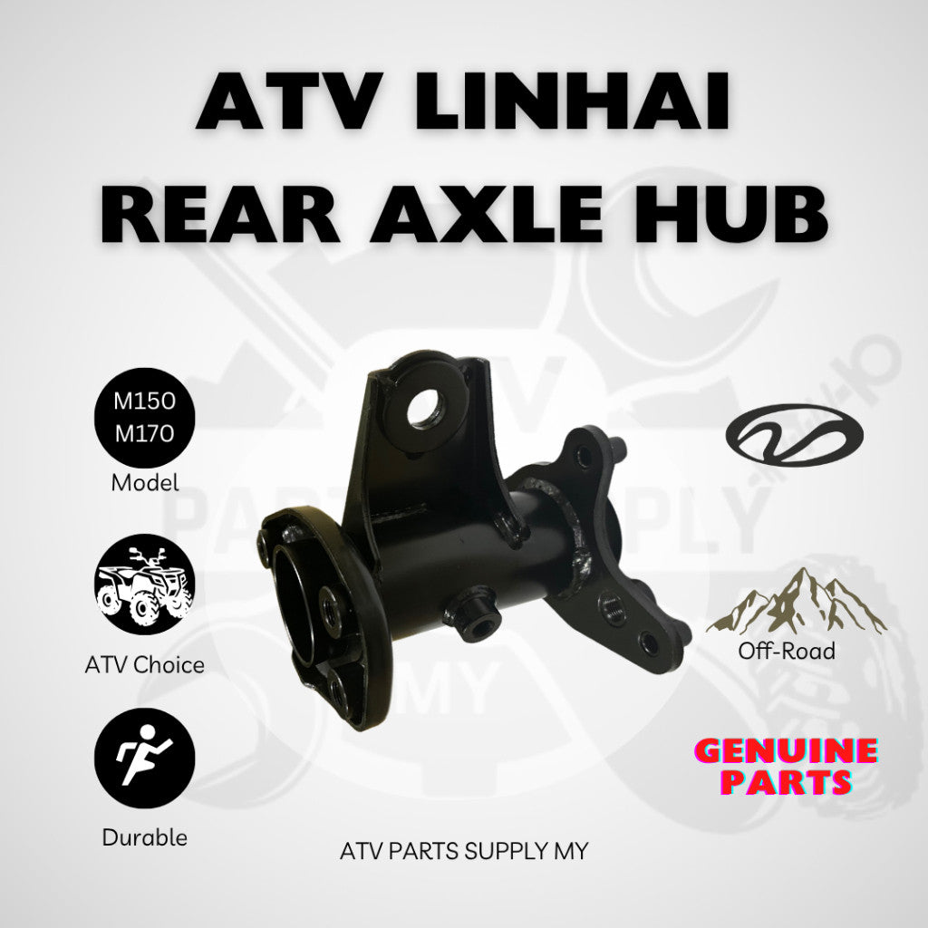 ATV Linhai M150 | Rear Axle Hub | Oil Seal Bearing Set | 4 Pieces Set | Original Linhai Parts