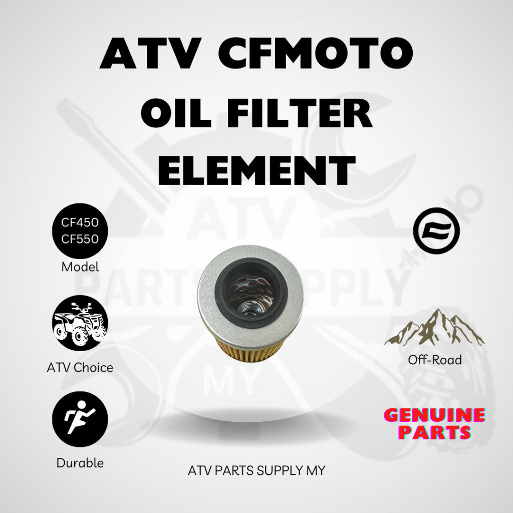 ATV CFMOTO Oil Filter Element | 0800-01300-0004 | Original CFMoto Parts | CF450 | CF550 | CF625