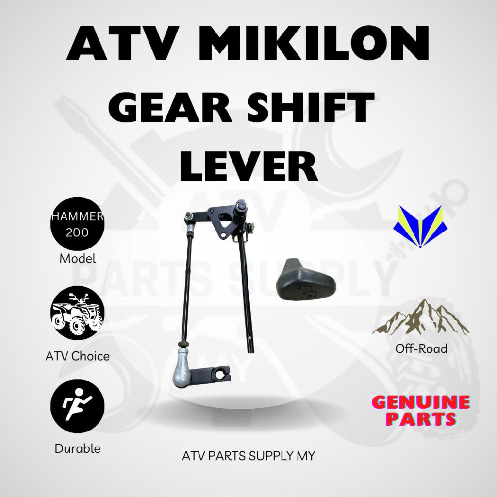 ATV Mikilon Hammer 200 | Gear Shift Lever | Hand Shifter Kit | Original Mikilon Parts