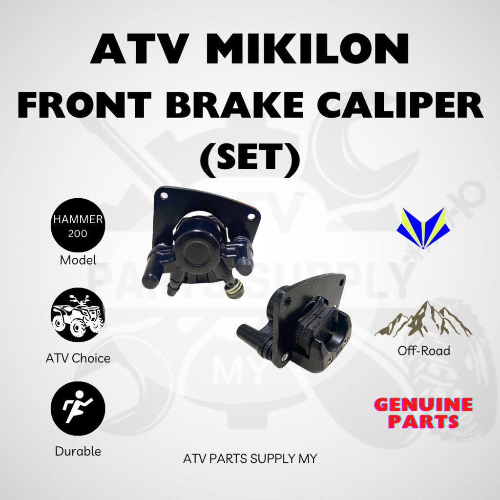 ATV Mikilon Hammer 200 | Front Brake Caliper | Left | Right | U38 | U88 | Original Mikilon Part