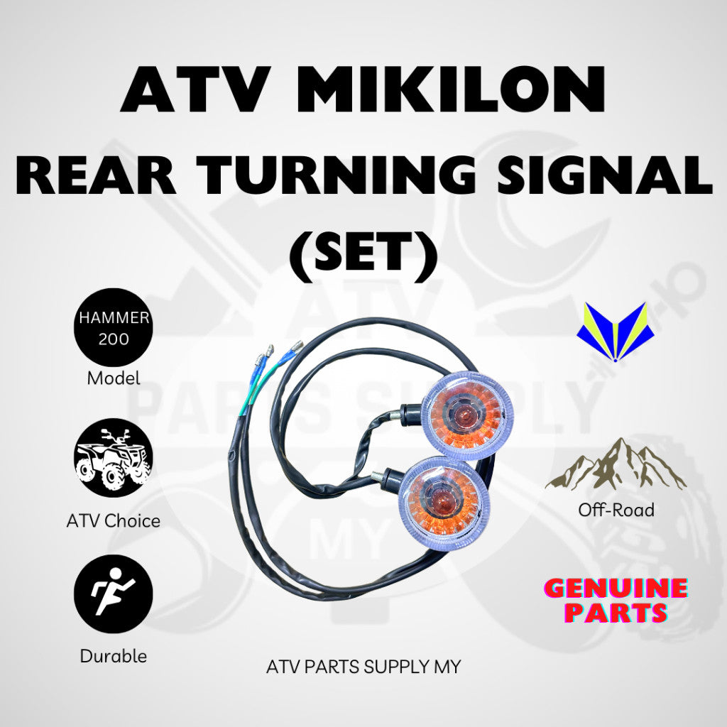 ATV Mikilon Hammer 200 | U38 | Rear Brake Light | Rear Turning Signal | Original Mikilon Parts | Lampu Belakang