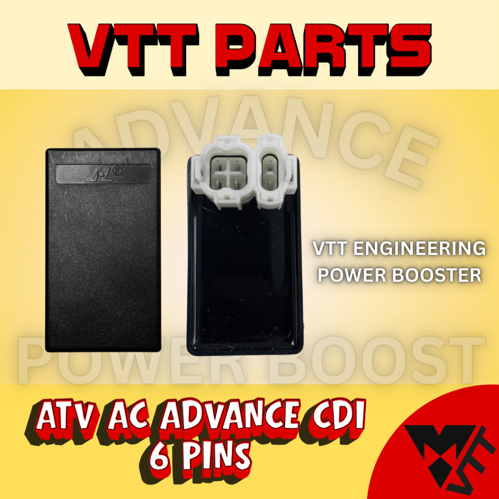 ATV AC CDI | กล่องดำสำหรับ GY6 | LEM | Linhai | 125cc | 150cc | 200cc | หัวกลม | อะไหล่คุณภาพดี