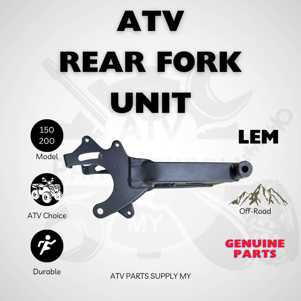 ATV LEM 200CC | Rear Fork Unit | Original VTT Parts