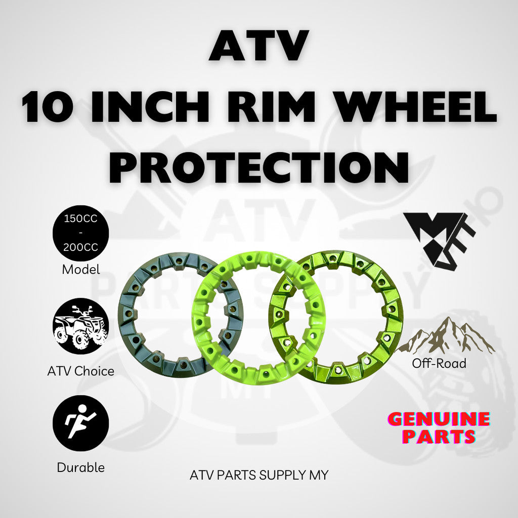 ATV 10 Inch Metal Rim Wheel Protection | Rims Chrome | Rims Cover