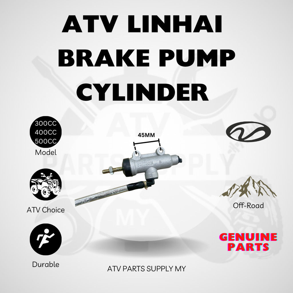 ATV Linhai 400CC | 500CC | Brake Pump Cylinder | Foot Brake Pump | Genuine Linhai Parts