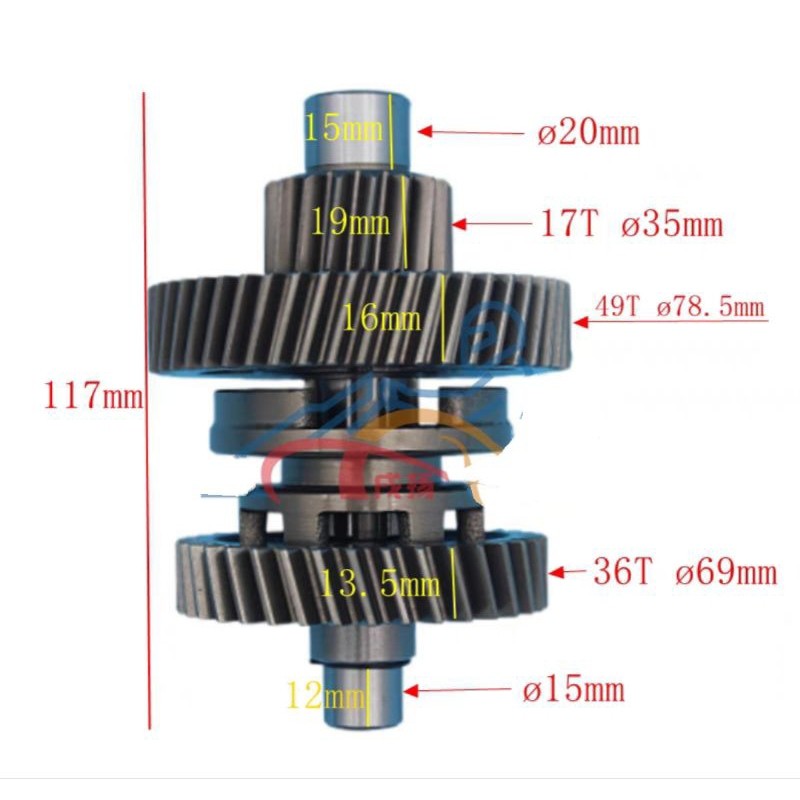 Ready Stock 📌 ATV 150CC & 200CC |  Gear Box |  Gear Shaft | Output Shaft |  Reverse Shaft