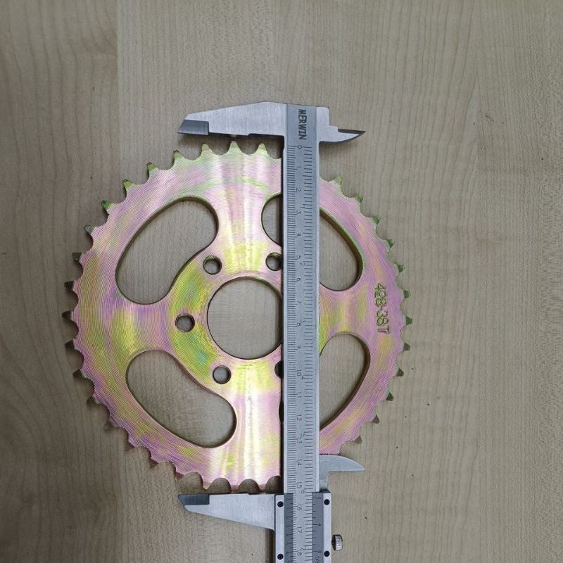 ATV Rear Sprocket 428 / 38T for Mikilon Hammer 200 | U28 | Original Mikilon Parts