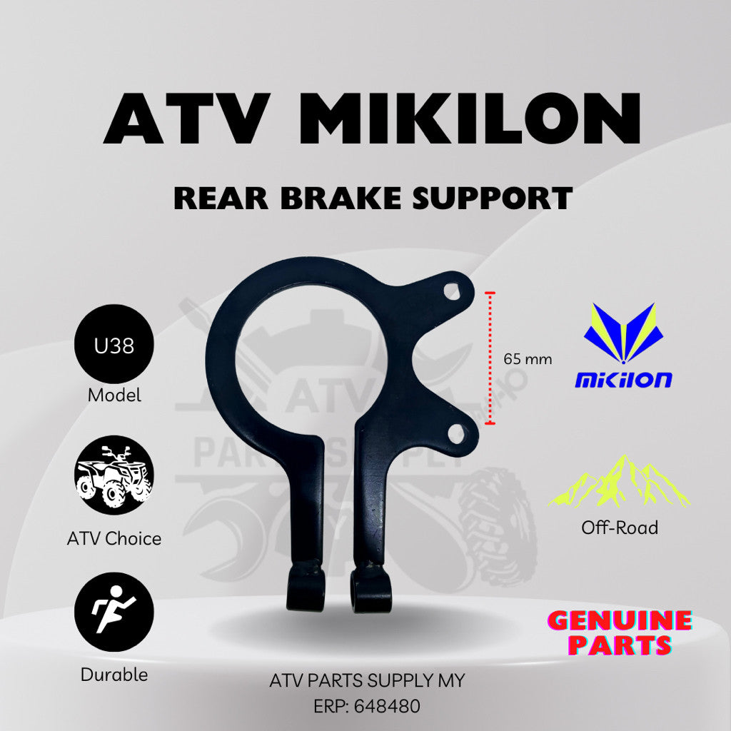 ATV Mikilon Hammer 200 | Rear Brake Support | Sokongan Brek Belakang | U38 | U28 | Genuine Mikilon Parts