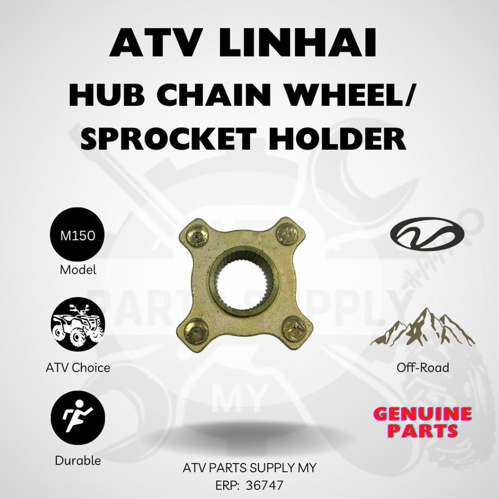 Pronta Consegna 📌 Portapignone / Ruota dentata ATV Linhai M150 (Codice ricambio: 36747)