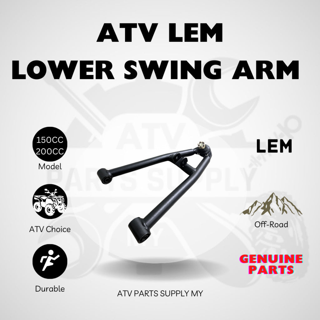 ชุดปีกนกล่าง ATV LEM | ชุดปีกนกบน | ลูกหมากปีกนก | บูชสำหรับยาง 10 นิ้ว | 150cc | 200cc | พร้อมสต็อก
