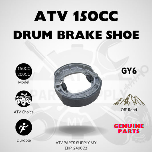 ATV 150CC Drum Brake Shoe for Linhai | GY6 | Big Bull | 150CC | 200CC | Ready Stock