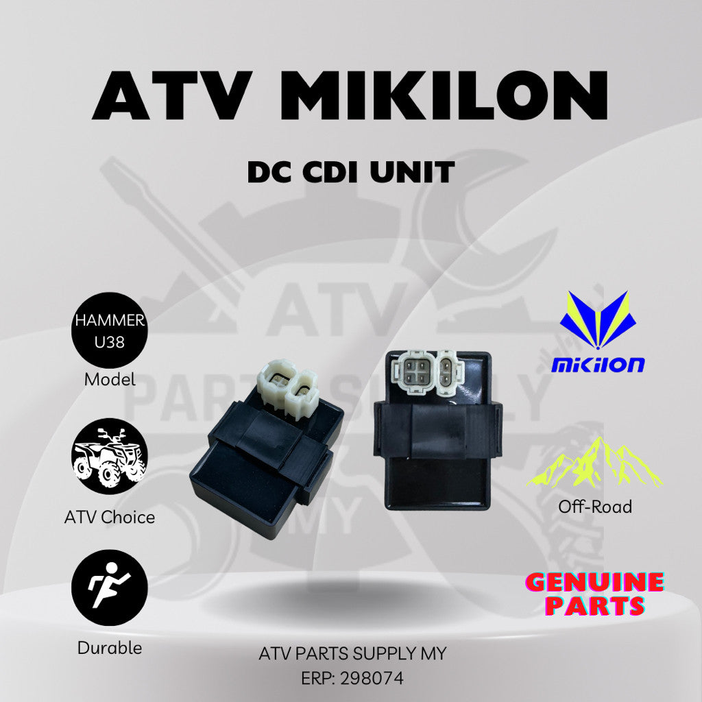 ATV MIKILON Hammer 200cc Ignition & Electronic System (CDI, Rectifier, Battery, Main Cable, 5-Way Switch)