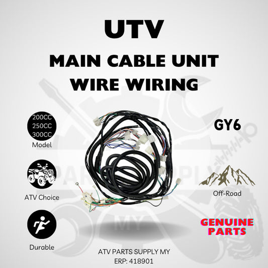 UTV Main Cable Unit | Wire Wiring | Electronic Complete Set for UTV 200CC | 250CC | 300CC