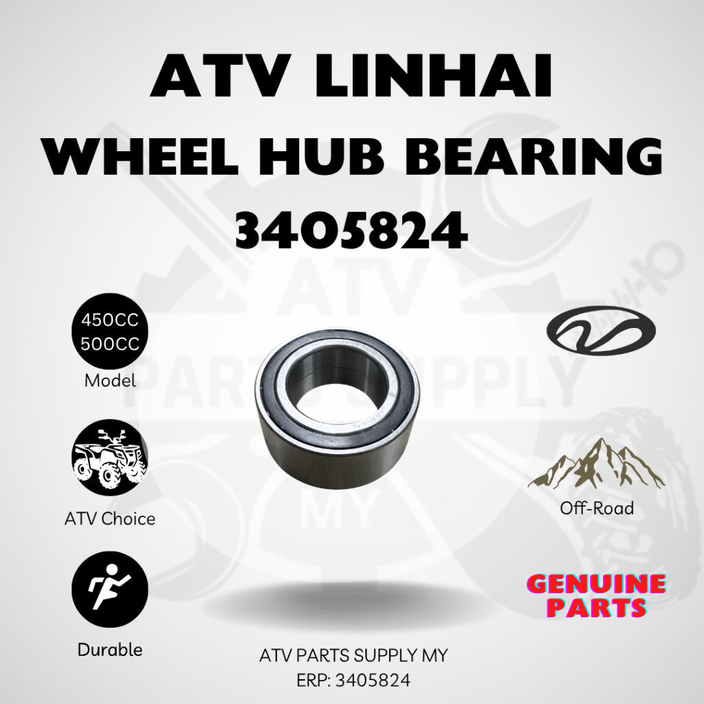 ATV Wheel Hub Bearing 3405824 for Linhai 450CC & 500CC | Ready Stock