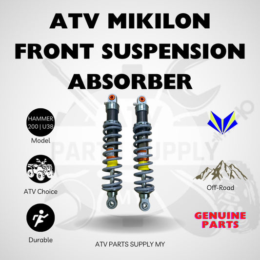 ATV Mikilon Hammer 200 | U38 | Front Suspension Absorber | 345MM | Mikilon Genuine Parts | Ready Stock