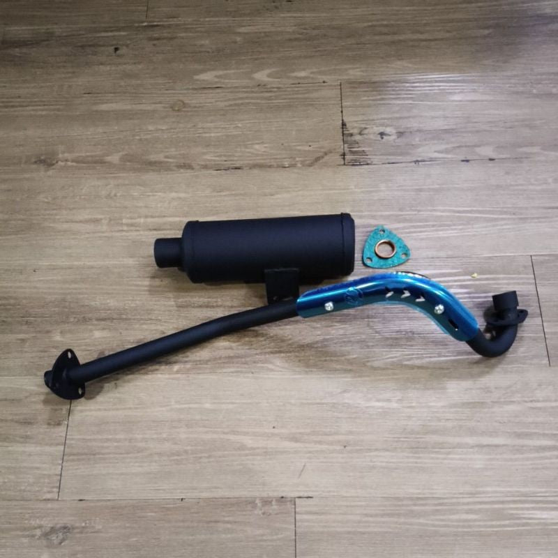ATV Mikilon Pentora 125cc Exhaust System | Muffler Set | Original Mikilon Parts