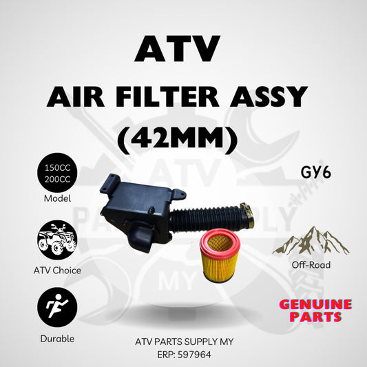ATV GY6 / 150cc / 200cc (42mm) Air Filter Assy