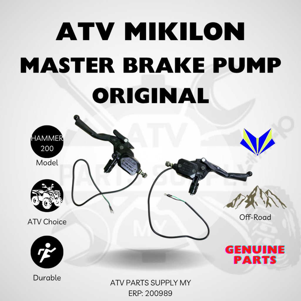 ATV Mikilon Hammer | Master Brake Pump | Up Brake Pump | U38 | U68 | U88 | Mikilon Genuine Part