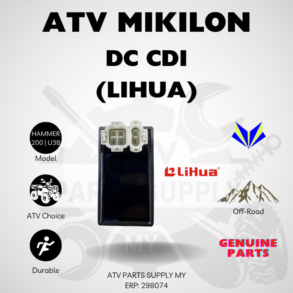ATV DC CDI | Scatola Nera per Mikilon Hammer 200 | U38 | U68 | 250CC | Zhongshen | Big Hammer 250 | Pronto Magazzino