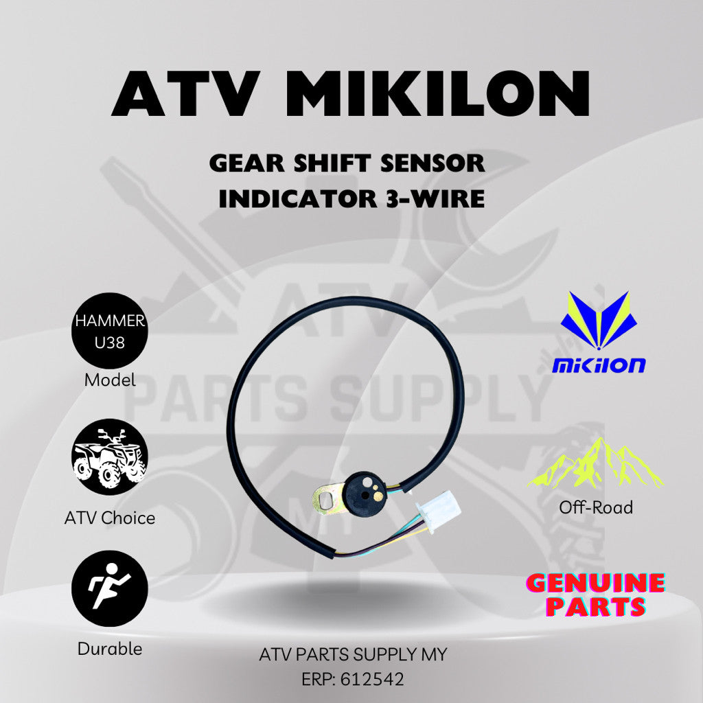 ATV MIKILON Hammer 200cc Impianto di accensione ed elettronico (Chiave di accensione, Relè, Candela, Sensore)