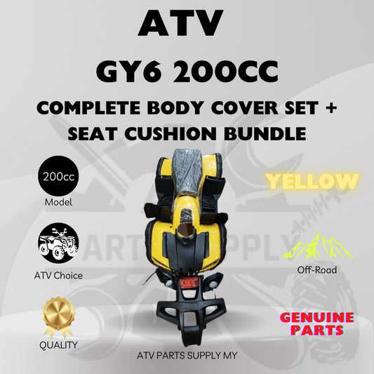 ATV GY6 |  Big Bull | 200cc | Full Body Cover Set With Seat Cushion