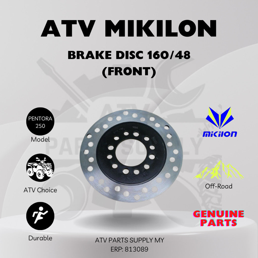 Rotore Disco Freno Anteriore ATV Mikilon Pentora 250cc | Ricambi Originali Mikilon