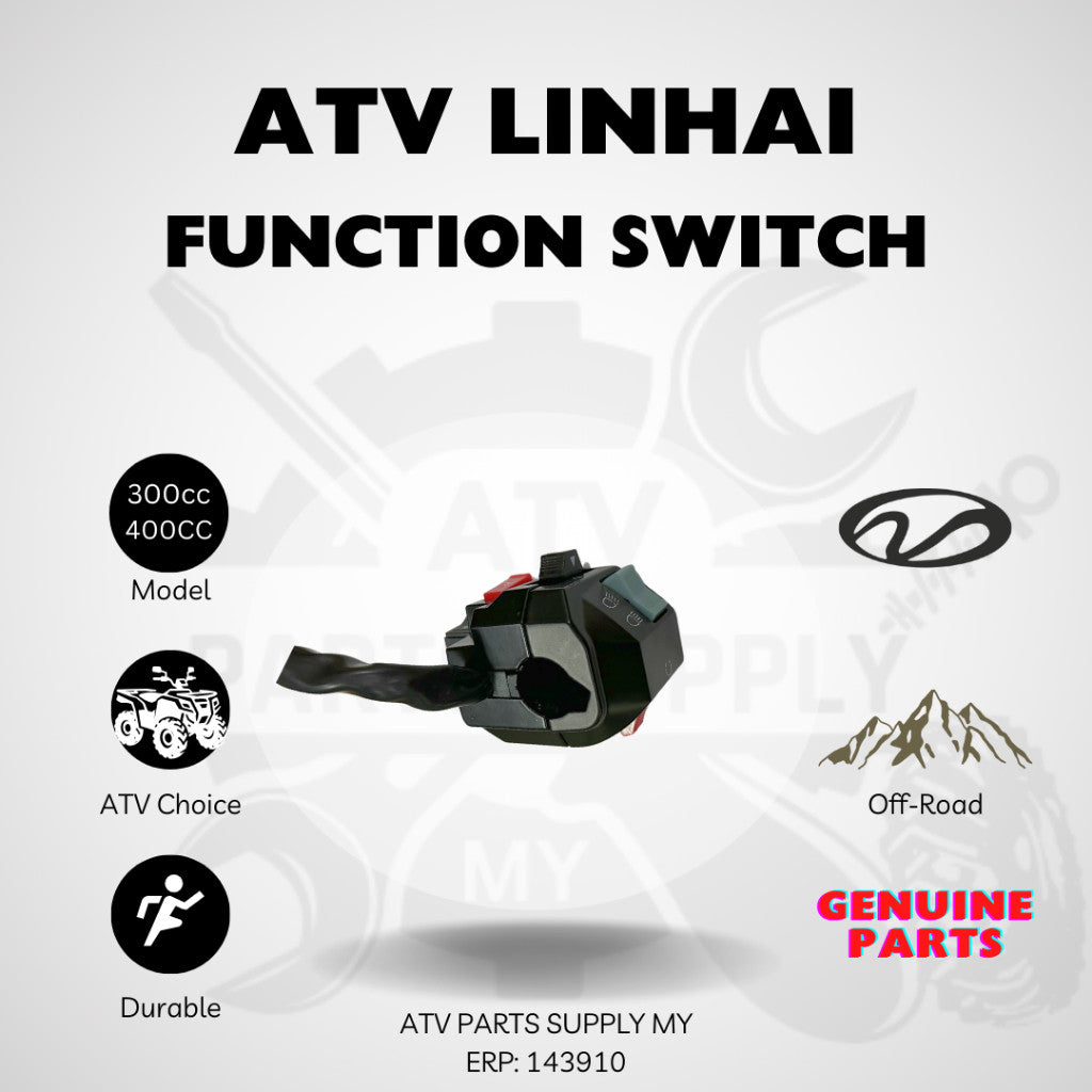 ATV Linhai 300cc & 400cc Function Switch | Original Linhai Parts