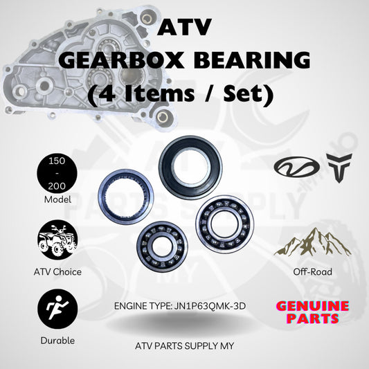 ATV Gear Box Bearing Set (4 Pcs) for Linhai M150 / Tao Motor - Set Bearing Gear box (4 Keping)