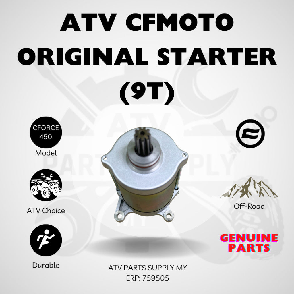 ATV CFMOTO CFORCE 450 | Avviatore Originale 9T | 450CC | Pronto Magazzino