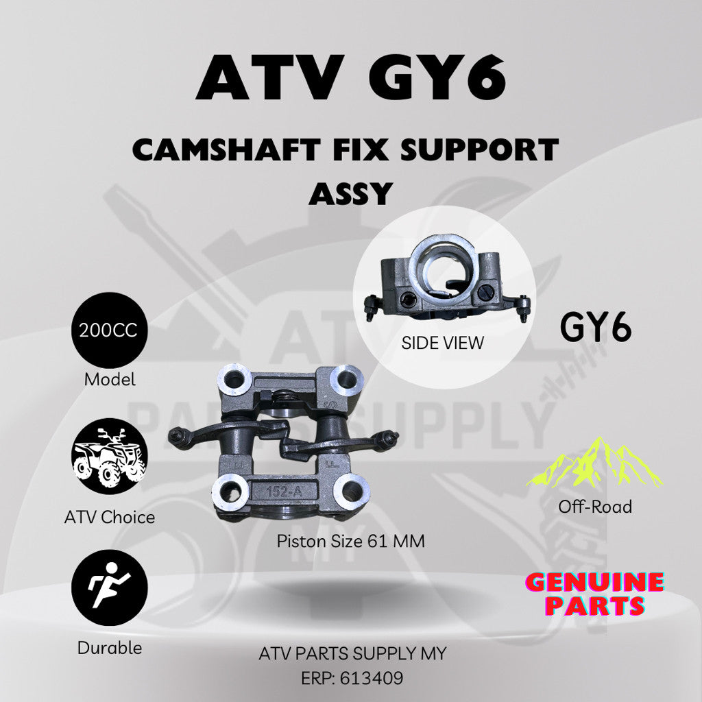 ATV GY6 200cc 61MM Pistone Albero a camme ASSY, Supporto fisso albero a camme ASSY, Bilanciere albero a camme | Braccio oscillante