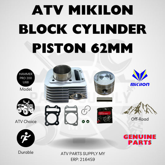 ATV Block Cylinder CVT175  for Mikilon Hammer Pro 200cc | U68 | Original Mikilon Part