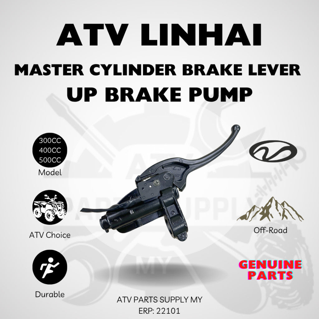 ATV Linhai 400CC Up Brake Pump | Master Brake Pump | Master Cylinder Brake Lever | 300CC | 400CC | 500CC | Ready Stock