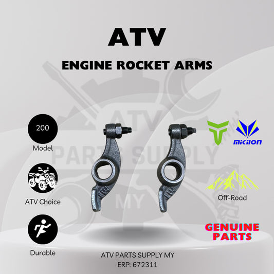 ATV Mikilon U38 | เครื่องยนต์ 200cc Rocket Arm | กระเดื่องวาล์ว | แท่นรองแคมชาร์ฟ
