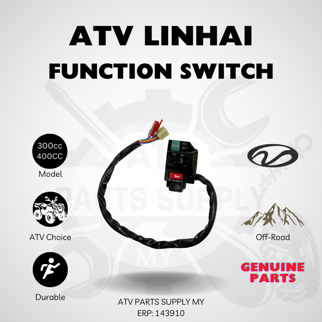 ATV Linhai 300cc & 400cc Function Switch | Original Linhai Parts