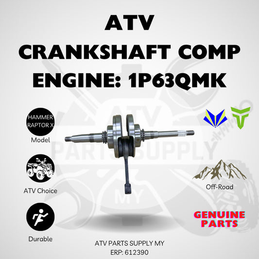 เพลาข้อเหวี่ยง ATV COMP สำหรับ Mikilon Hammer 200 U38 / TaoMotor Raptor X 200 | เครื่องยนต์รุ่น JN1P63QMK