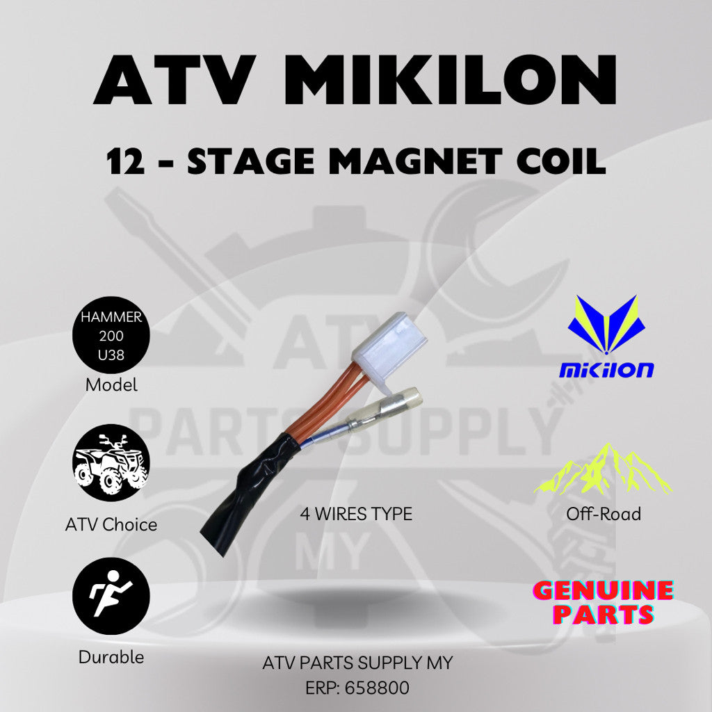 ATV Mikilon Hammer 200 U38 | U68 | 12-Stage Magnet Coil | Coil Magnet