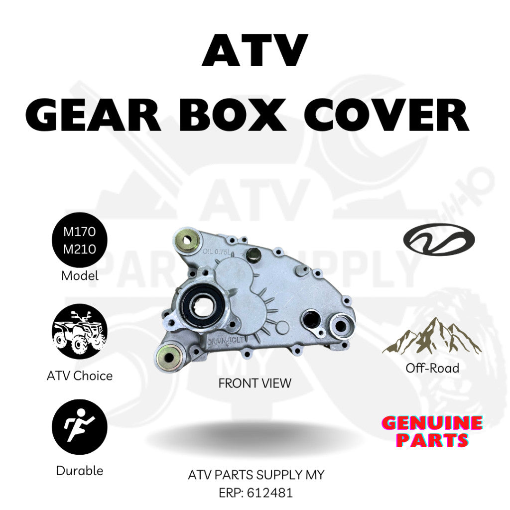 Coperchio Scatola del Cambio ATV Linhai M170 | M210 con Guarnizione | Coperchio Carcassa Trasmissione | Ricambi Originali Linhai