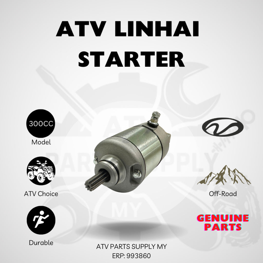 Ready Stock 📌 ATV Linhai 300cc Starter