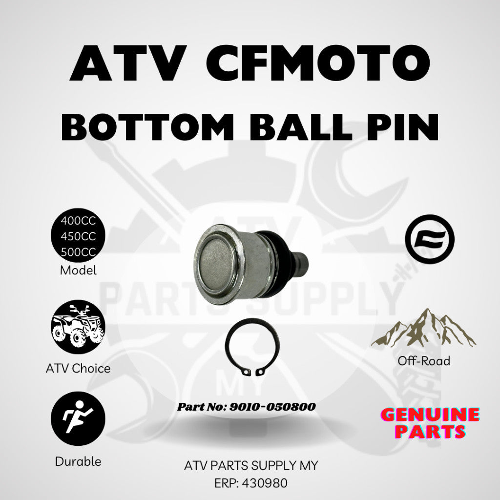 ATV CFMOTO CFORCE 520 Lower Ball Joint |  Bottom Ball Pin | Bottom Ball Joint | 450CC | 500CC CF  Moto