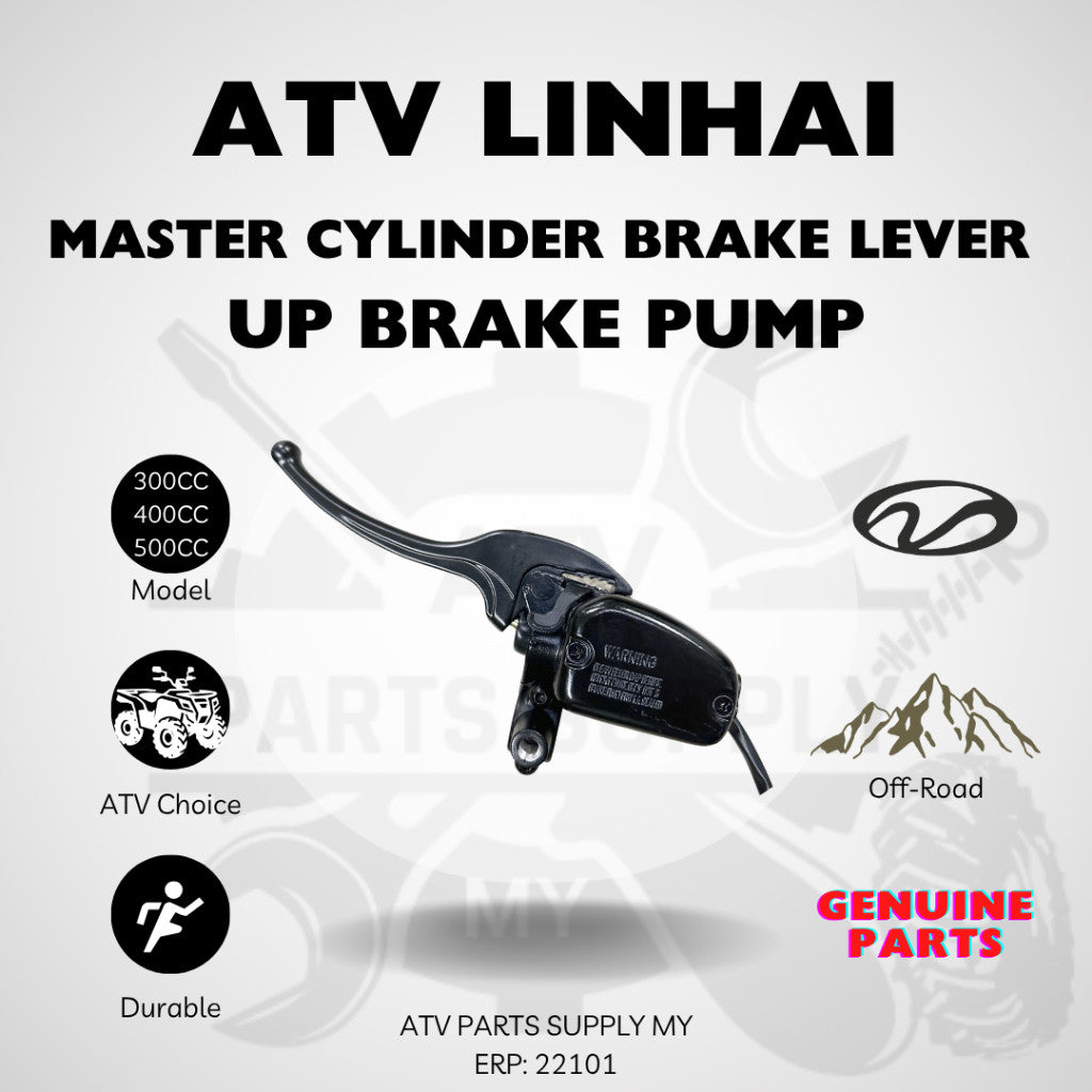 ATV Linhai 400CC Up Brake Pump | Master Brake Pump | Master Cylinder Brake Lever | 300CC | 400CC | 500CC | Ready Stock