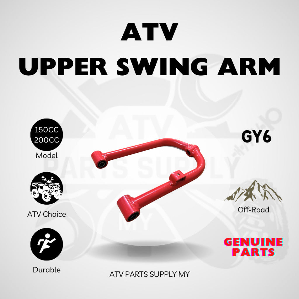 ATV & UTV Swing Arm | Upper Swing Arm | Lower Swing Arm | Bushing for 10-12 Inch Rims GY6 | 150cc | 200cc | Ready Stock