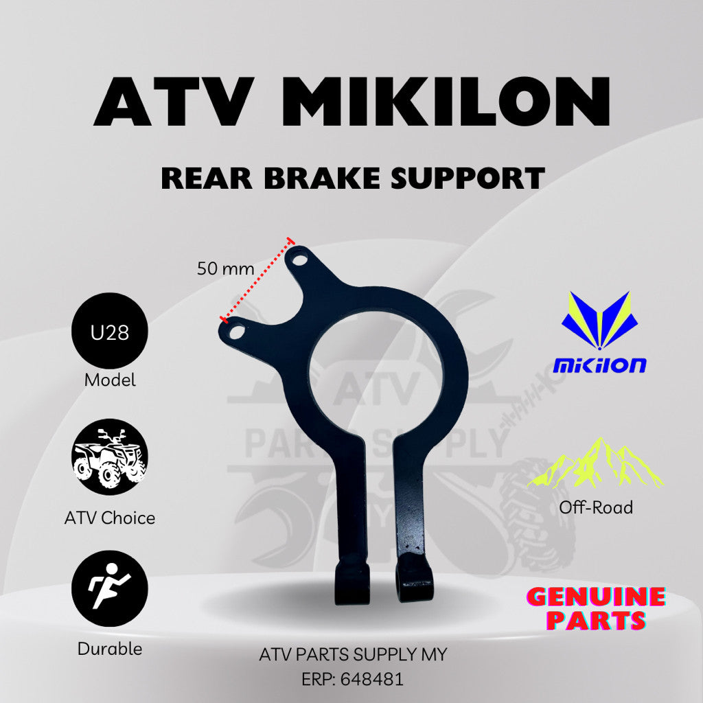 ATV Mikilon Hammer 200 | Rear Brake Support | Sokongan Brek Belakang | U38 | U28 | Genuine Mikilon Parts