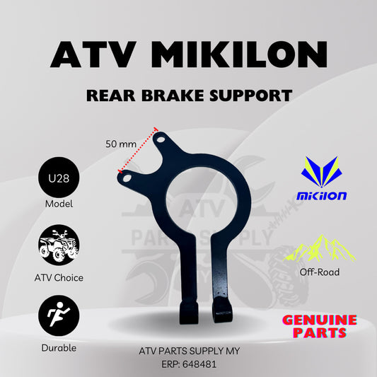 ATV Mikilon Hammer 200 | Rear Brake Support | Sokongan Brek Belakang | U38 | U28 | Genuine Mikilon Parts