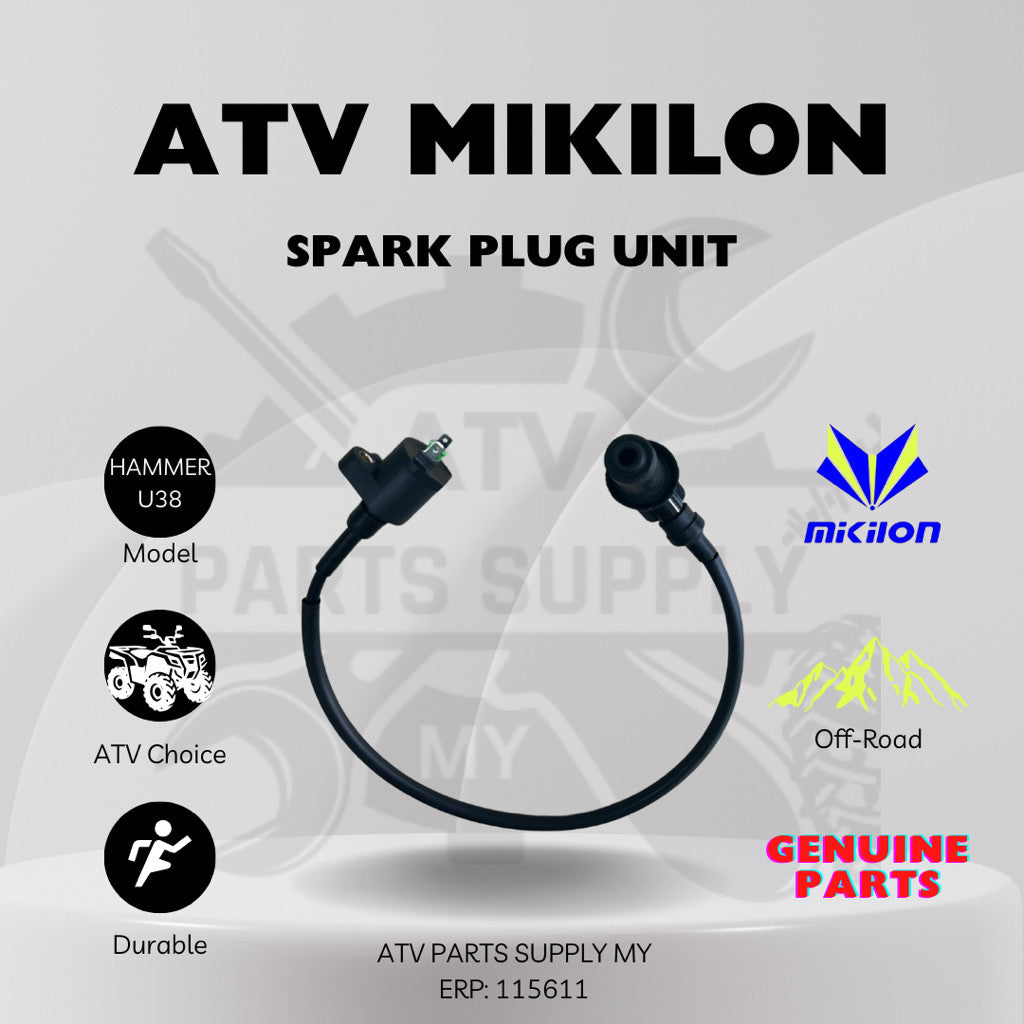 ATV MIKILON Hammer 200cc Impianto di accensione ed elettronico (Chiave di accensione, Relè, Candela, Sensore)