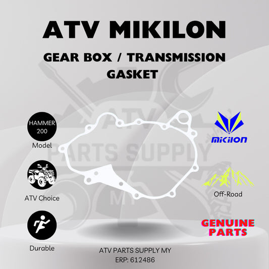 ATV Mikilon Hammer 200 | Gasket Gear Box | Transmission Box Gasket | U38